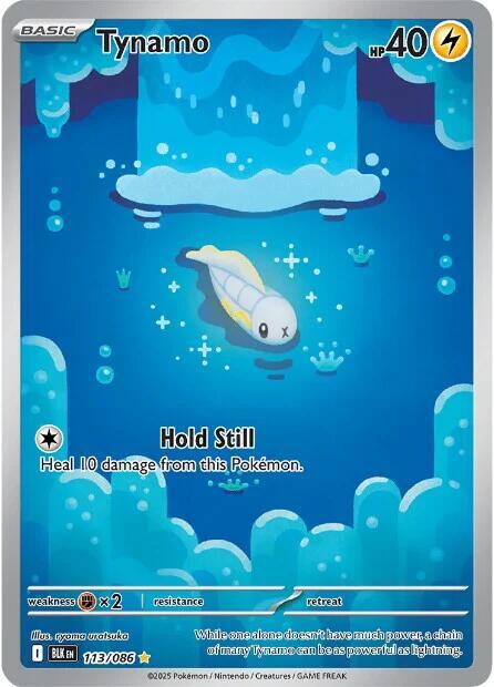 Pokemon Tynamo 113/86 Black Bolt