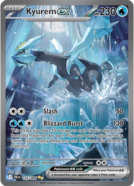 Pokemon Kyurem ex 165/86