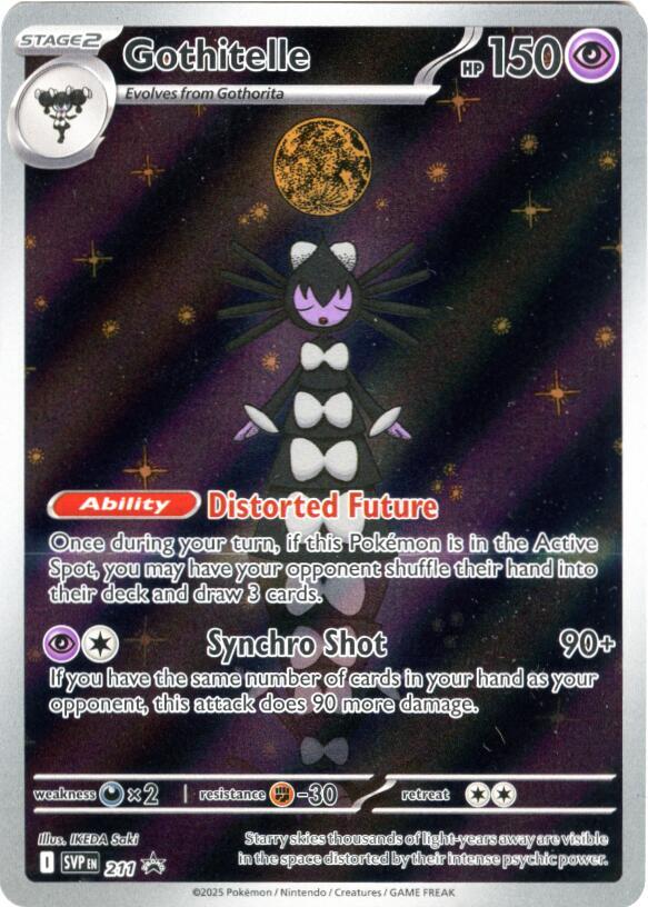Pokemon Gothitelle 211 SVP Black Star Promos