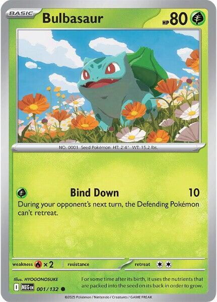 Pokemon Bulbasaur 001/188 Mega Evolution