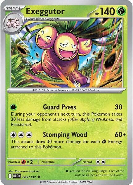 Pokemon Exeggutor 005/188 Mega Evolution