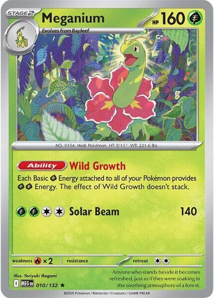 Pokemon Meganium 010/188 Mega Evolution