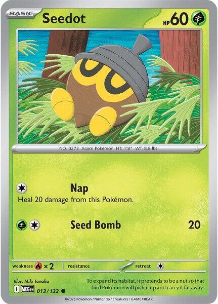 Pokemon Seedot 013/188 Mega Evolution