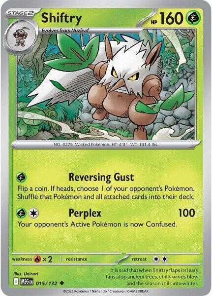 Pokemon Shiftry 015/188 Mega Evolution
