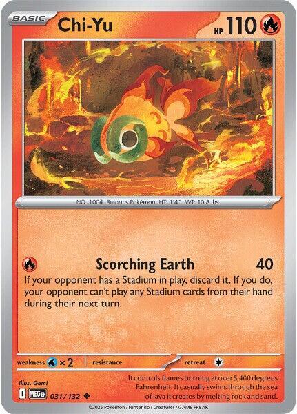 Pokemon Chi‑Yu 031/188 Mega Evolution