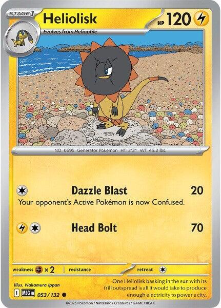 Pokemon Heliolisk 053/188 Mega Evolution
