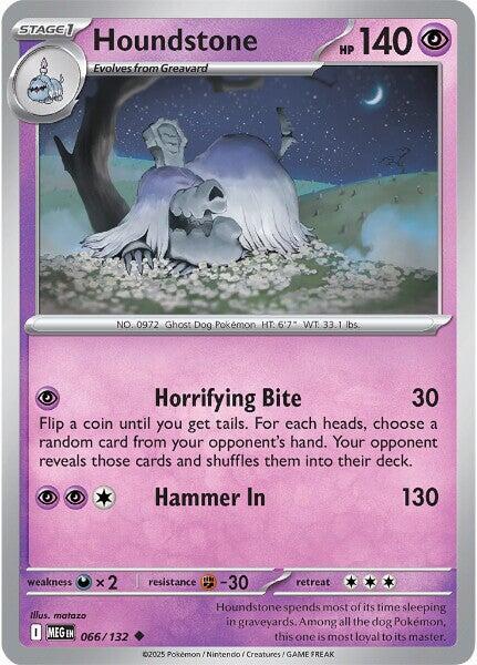 Pokemon Houndstone 066/188 Mega Evolution