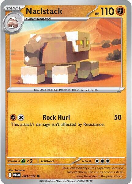 Pokemon Naclstack 083/188 Mega Evolution