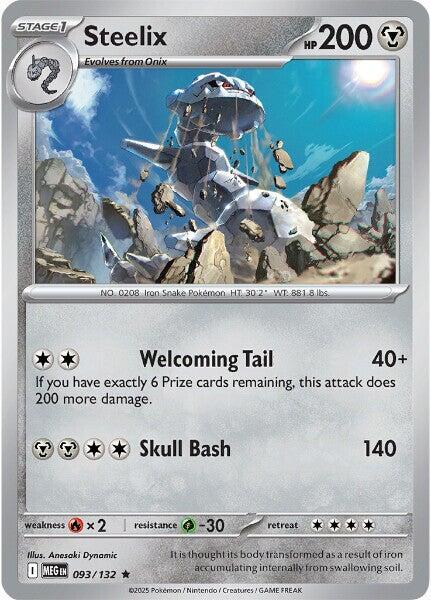 Pokemon Steelix 093/188 Mega Evolution