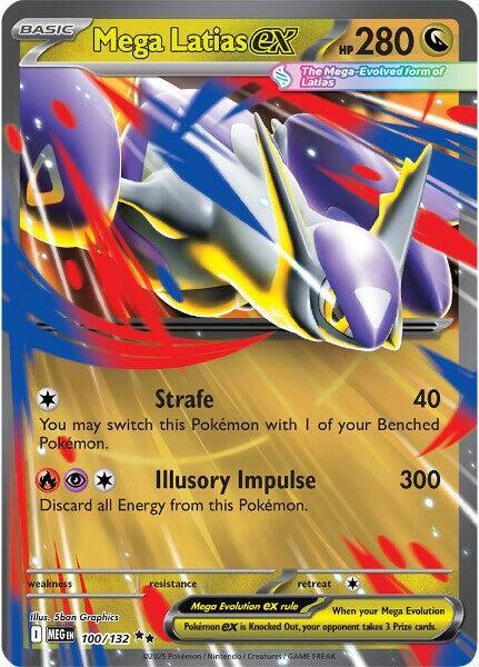 Pokemon Mega Latias ex 100/188 Mega Evolution