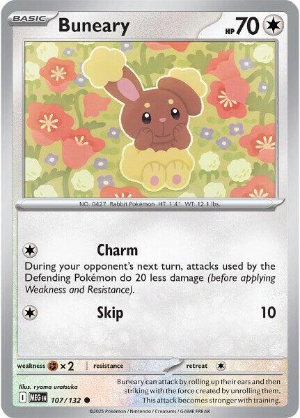 Pokemon Buneary 107/188 Mega Evolution