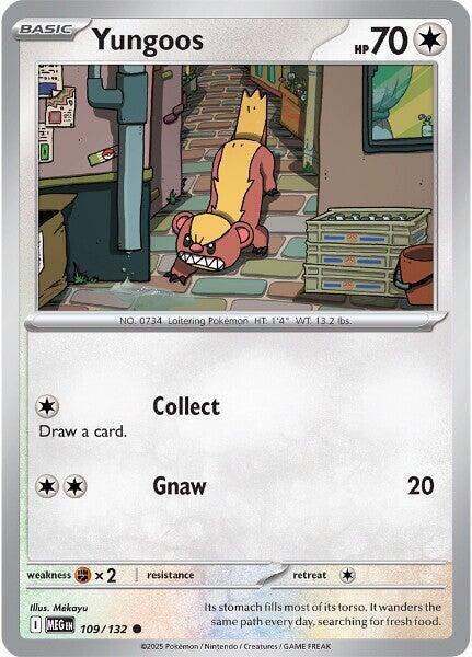 Pokemon Yungoos 109/188 Mega Evolution