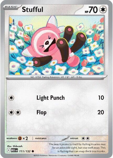 Pokemon Stufful 111/188 Mega Evolution