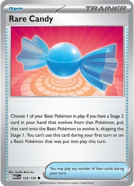 Pokemon Rare Candy 125/132 Mega Evolution