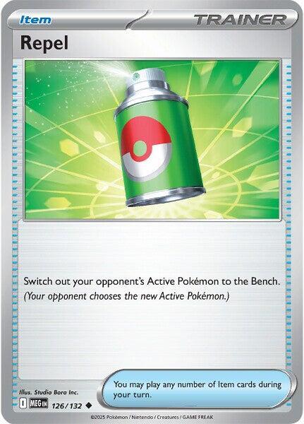 Pokemon Repel 126/132 Mega Evolution