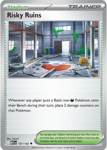 Pokemon Risky Ruins 127/132 Mega Evolution