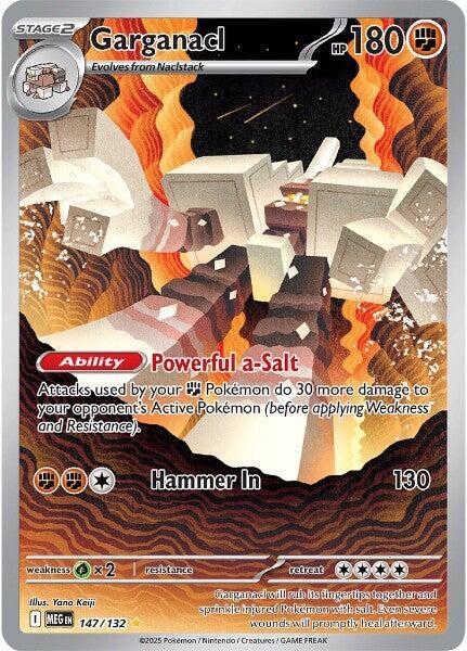 Pokemon Garganacl 147/188 Mega Evolution