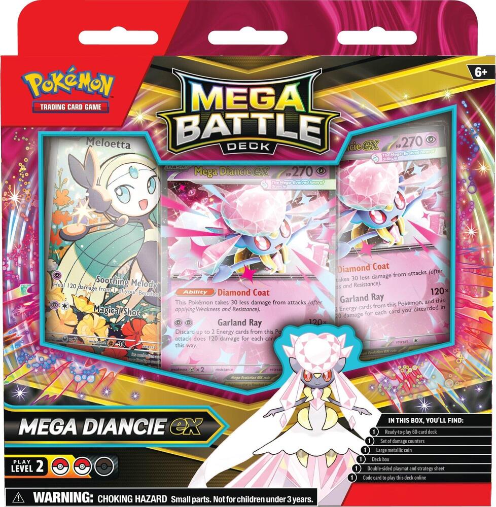 Pokemon Mega Diance ex Battle Deck