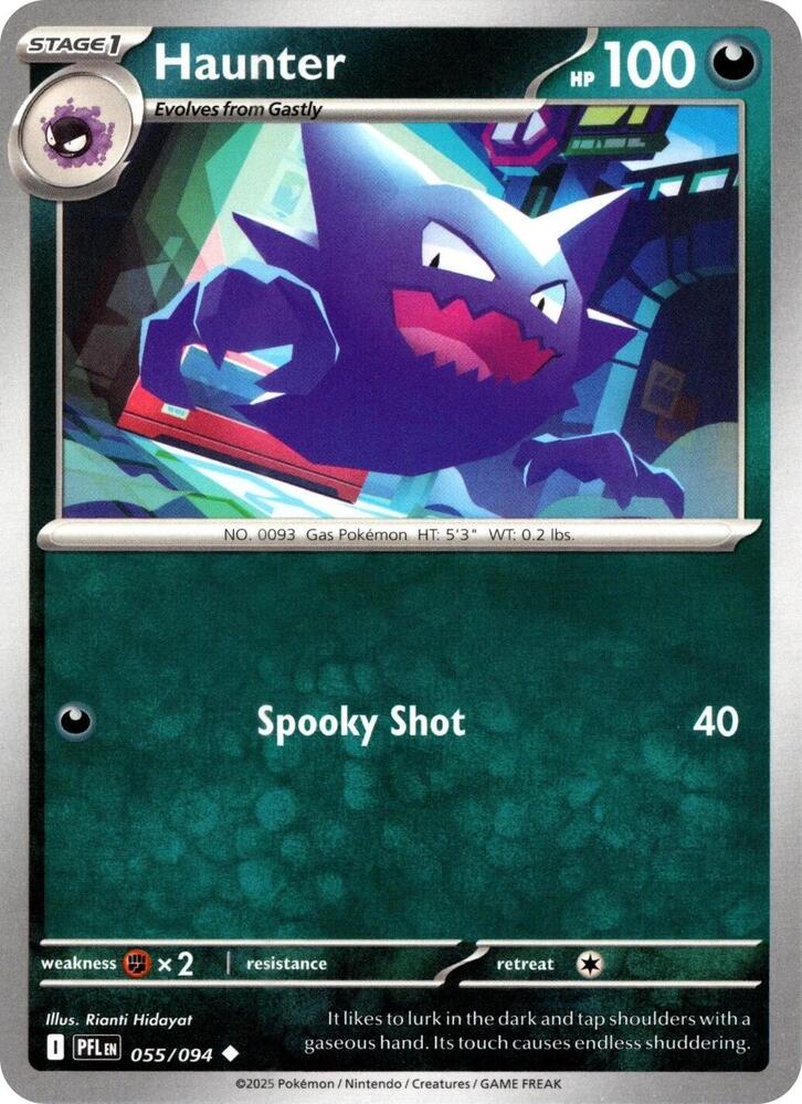 Pokemon Haunter 055/094 Phantasmal Flames