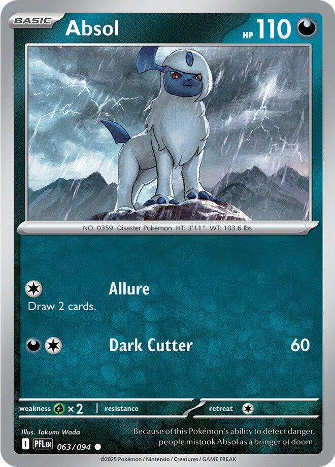 Pokemon Absol 063/094 Phantasmal Flames