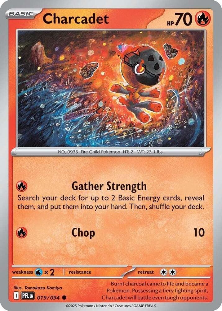 Pokemon Charcadet 019/094 Phantasmal Flames