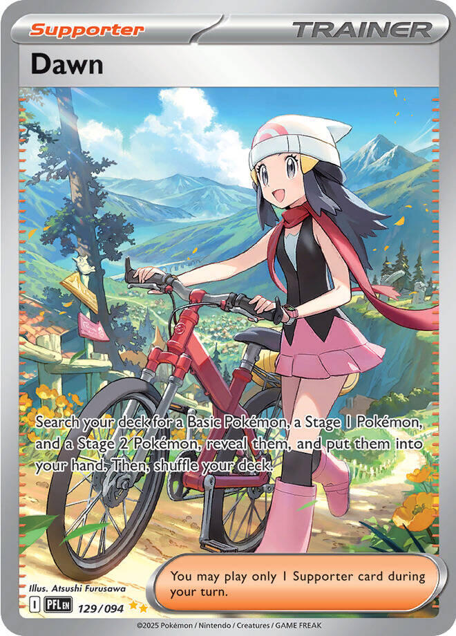 Pokemon Dawn 129/094 Phantasmal Flames