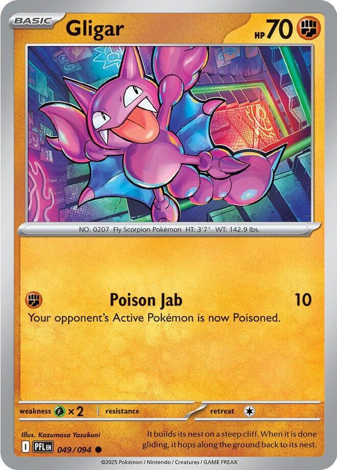 Pokemon Gligar 049/094 Phantasmal Flames