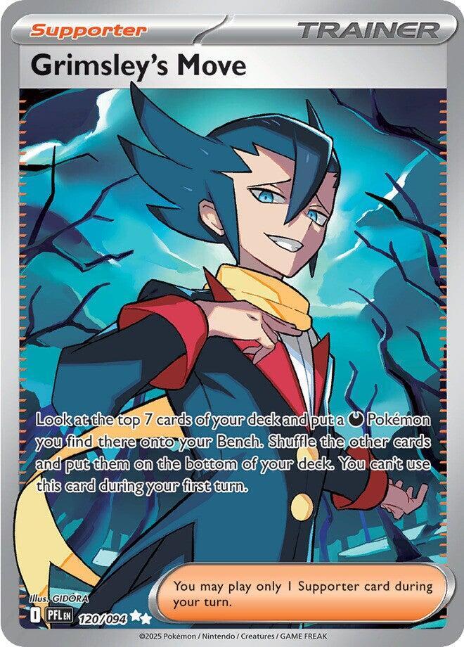Pokemon Grimsley’s Move 120/094 Phantasmal Flames