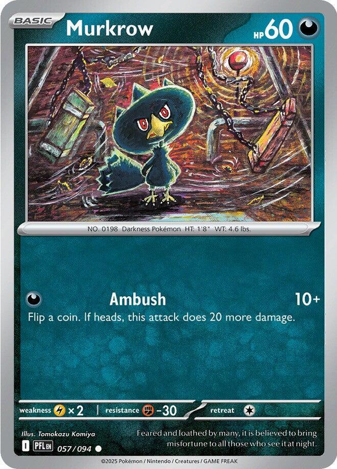 Pokemon Murkrow 057/094 Phantasmal Flames