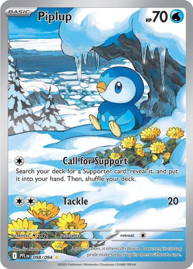 Pokemon Piplup 098/094 Phantasmal Flames