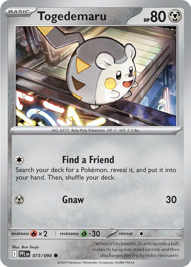 Pokemon Togedemaru 073/094 Phantasmal Flames