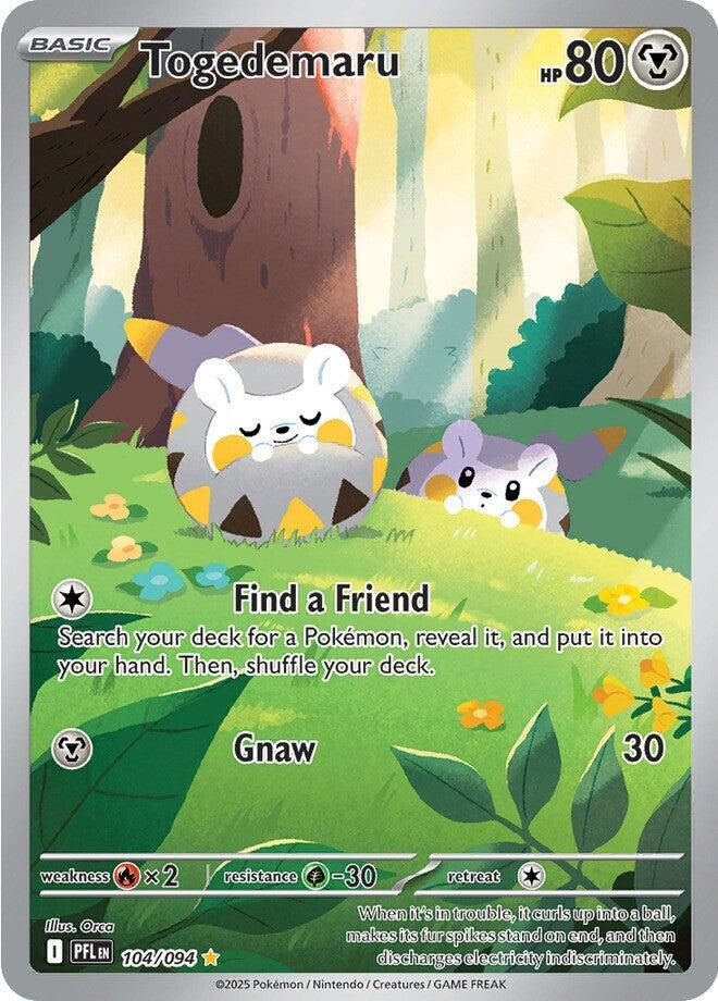 Pokemon Togedemaru 104/094 Phantasmal Flames