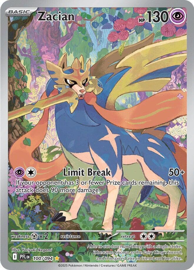 Pokemon Zacian 100/094 Phantasmal Flames