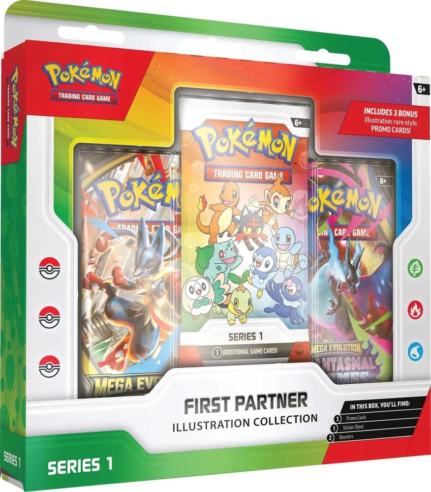 Pokemon First Partner Illustration Collection Series 1 2026