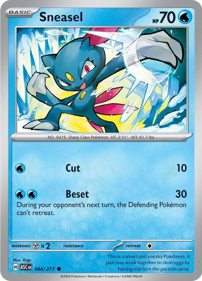 Pokemon Sneasel 44/217 Ascended Heroes