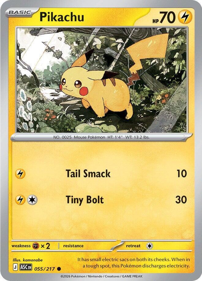 Pokemon Pikachu 55/217 Ascended Heroes