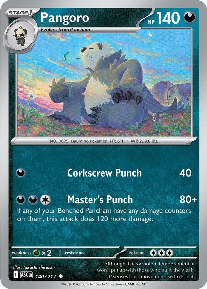 Pokemon Pangoro 140/217 Ascended Heroes