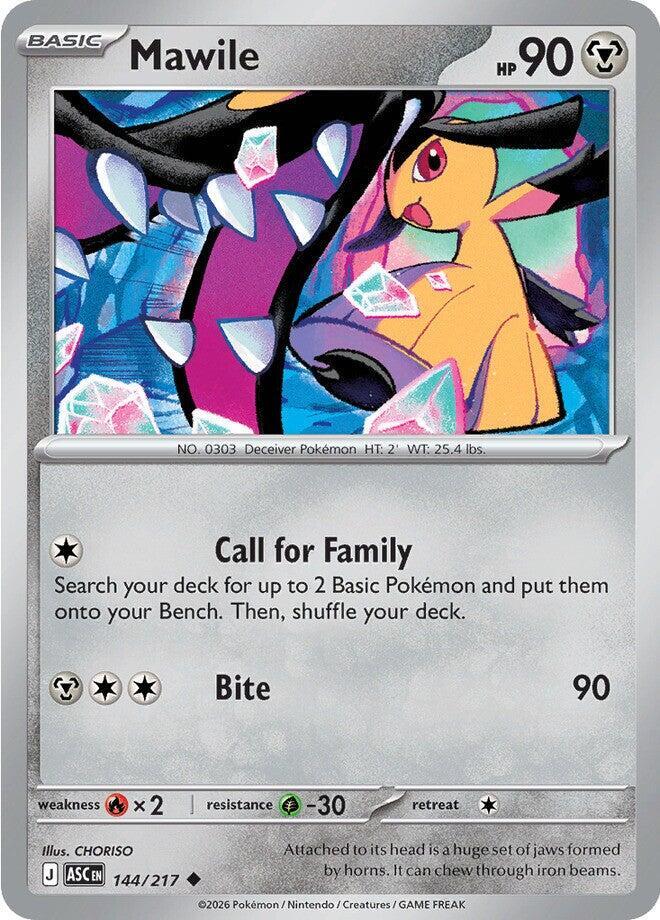 Pokemon Mawile 144/217 Ascended Heroes