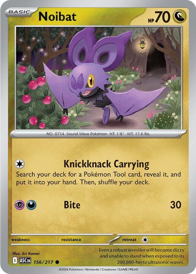 Pokemon Noibat 156/217 Ascended Heroes