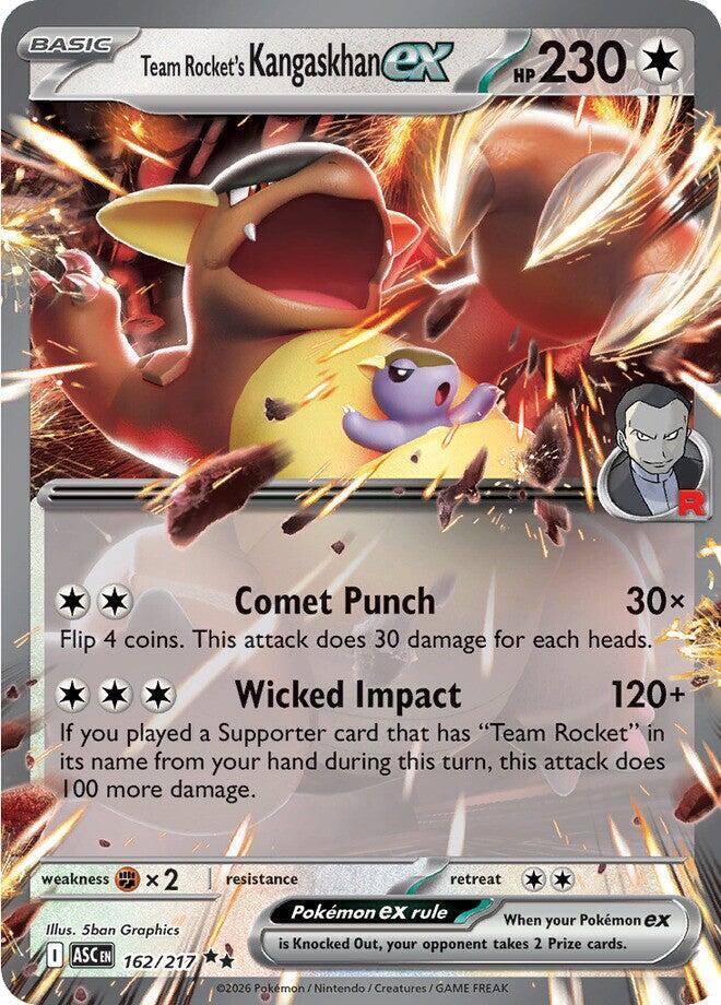 Pokemon Team Rocket’s Meowth 161/217 Ascended Heroes