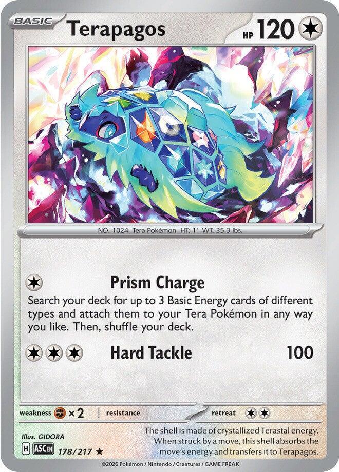 Pokemon Terapagos 178/217 Ascended Heroes