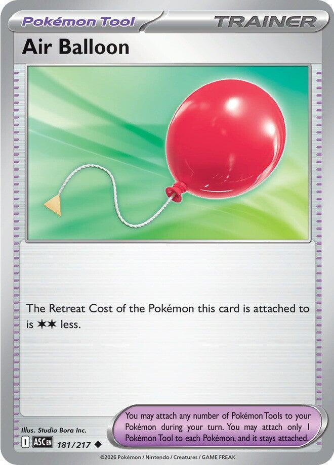 Pokemon Air Balloon 181/217 Ascended Heroes