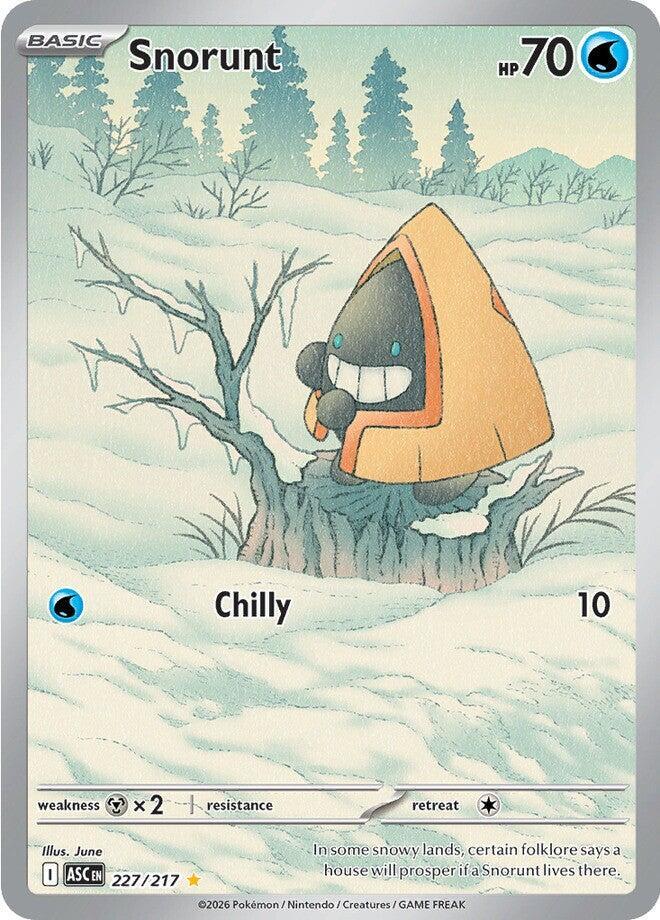 Pokemon Snorunt 227/217 Ascended Heroes