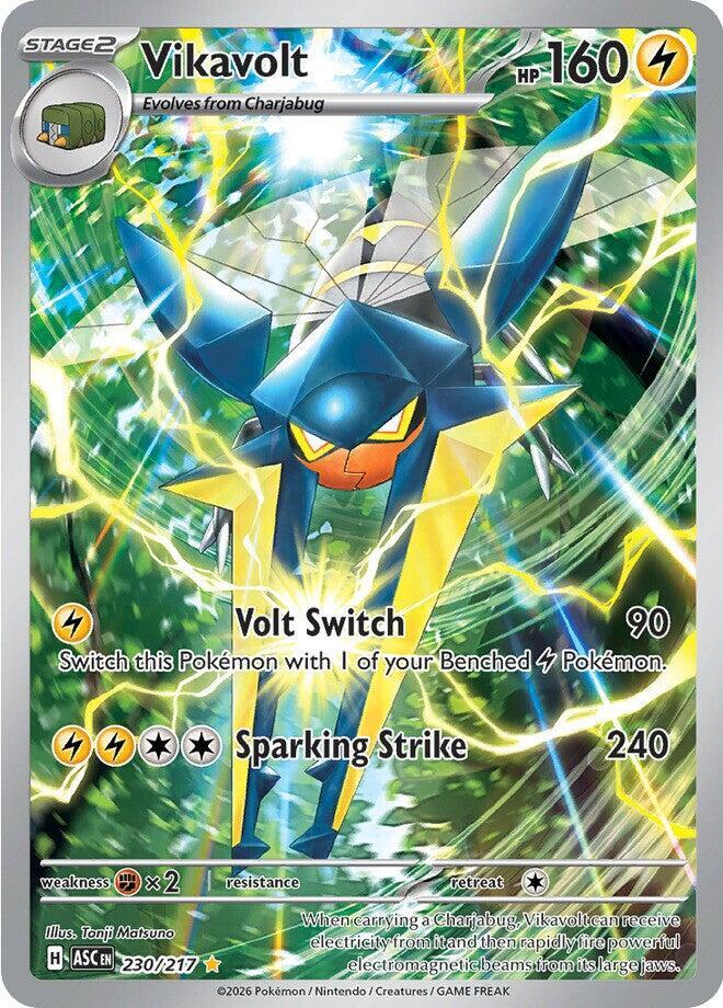 Pokemon Vikavolt 230/217 Ascended Heroes