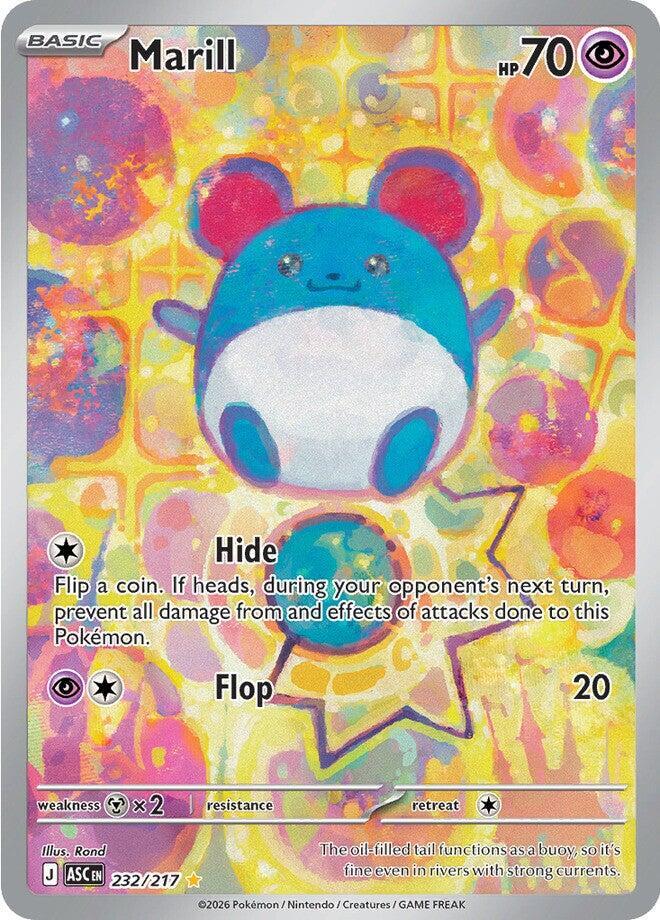 Pokemon Marill 232/217 Ascended Heroes