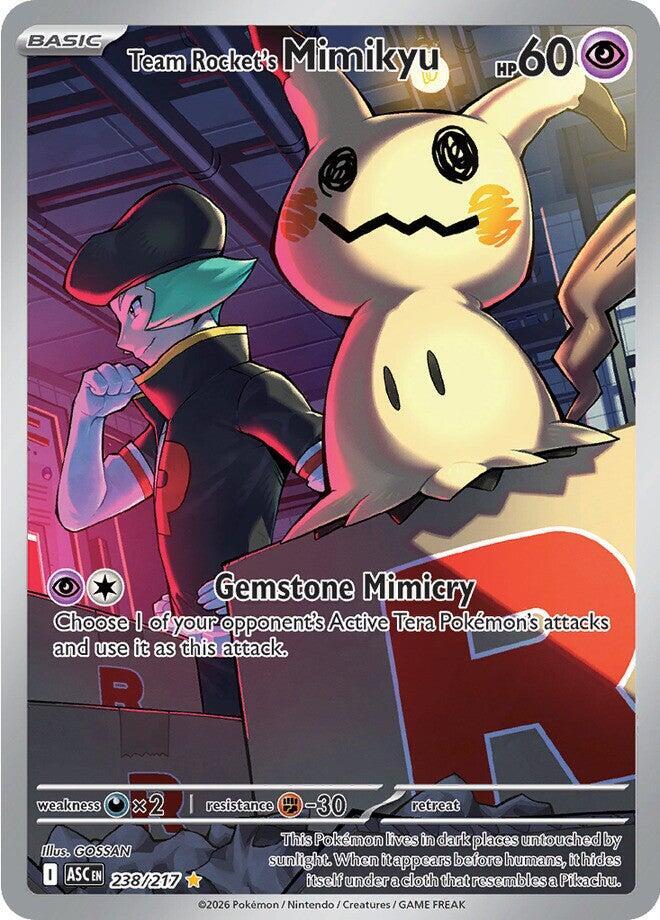 Pokemon Team Rocket’s Murkrow 126/217 Ascended Heroes