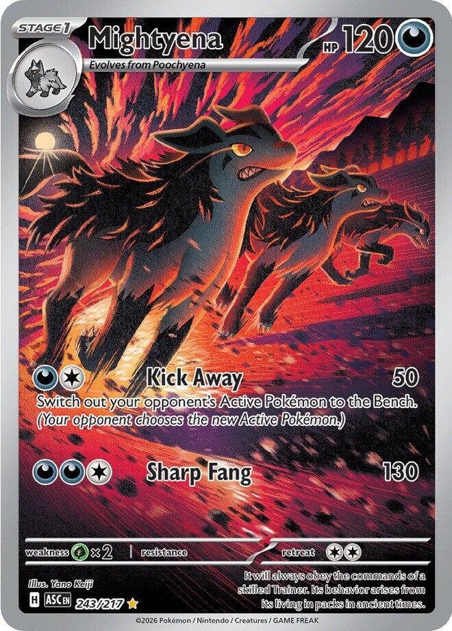 Pokemon Mightyena 243/217 Ascended Heroes