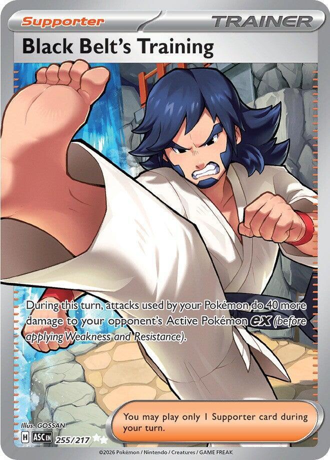 Pokemon Black Belt’s Training 255/217 Ascended Heroes