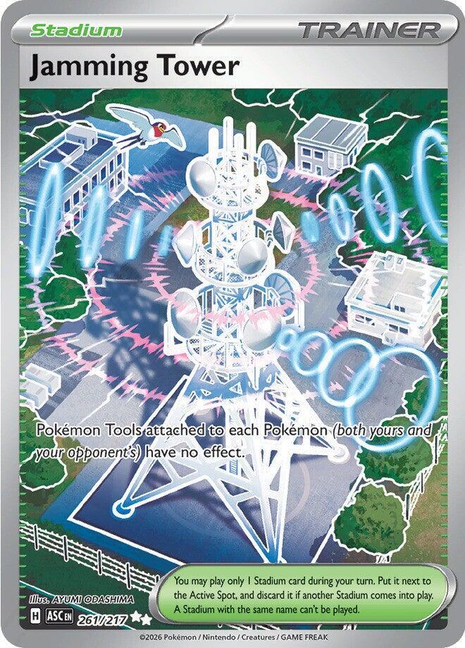 Pokemon Jamming Tower 261/217 Ascended Heroes