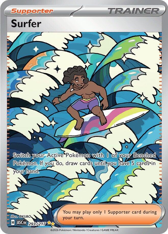 Pokemon Surfer 293/217 Ascended Heroes